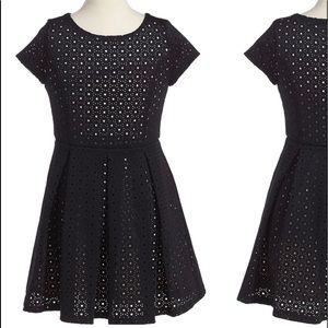 Laser cut party dress from Nordstrom